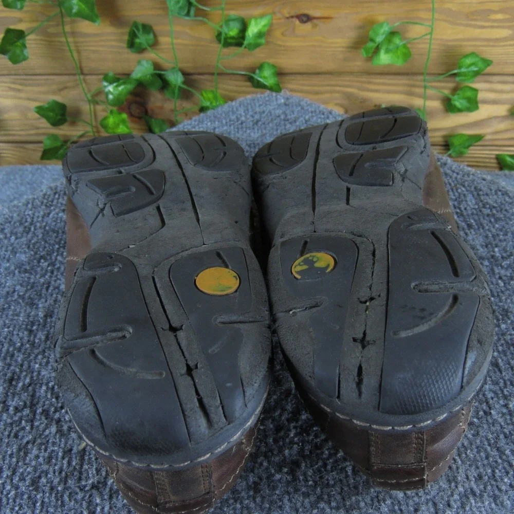 Timberland SmartWool Men's 9.5 Brown Leather‎ Slip-On Casual Everyday Flexible